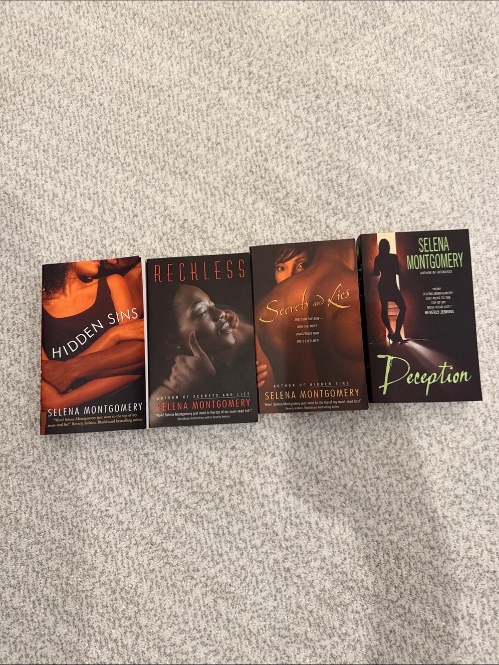 Selena Montgomery 4-Book Paperback Set